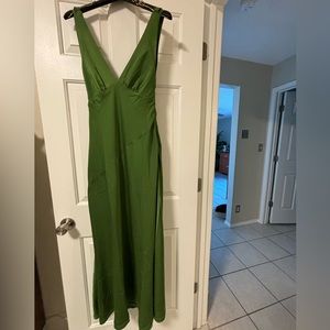 Green Bridesmaid Dress